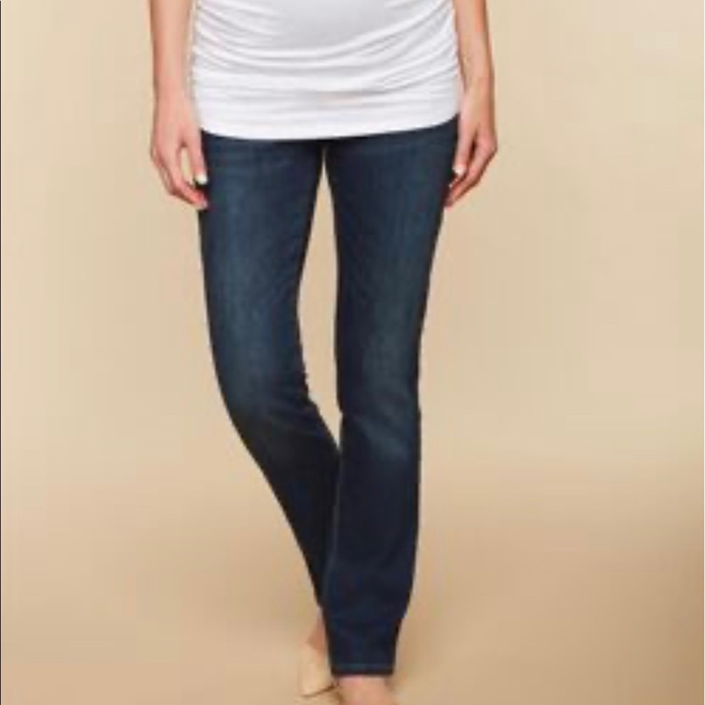 Motherhood Maternity Straight Leg Jeans